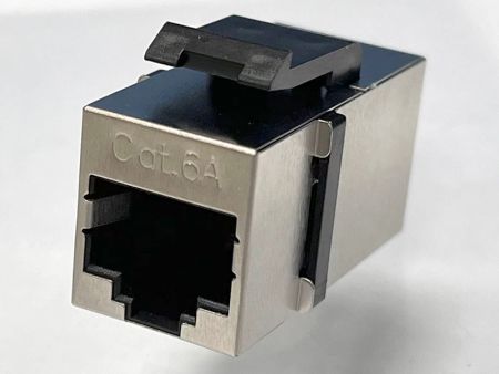 Acoplador en línea RJ45 Cat 6A