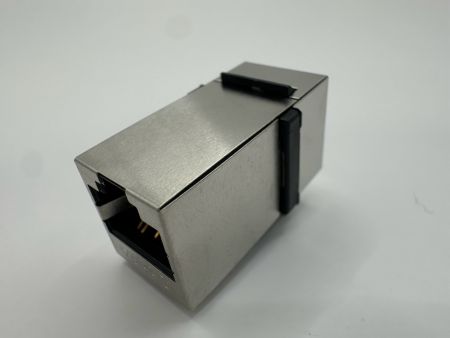 Cat 6A RJ45 Inline Coupler(Back view)