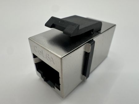 Cat 6A RJ45 Inline Coupler(Side view)