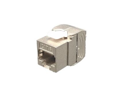 Conector Keystone Cat.6, totalmente apantallado y sin herramientas - Conector-Keystone-Cat.6,-totalmente-apantallado-sin-herramientas