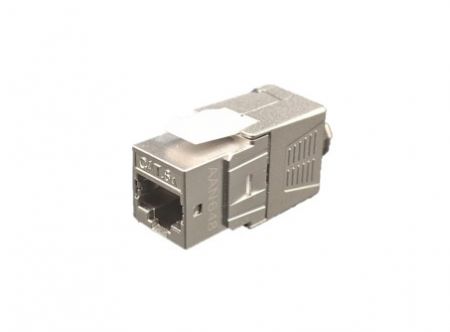 Conector Keystone Cat6A totalmente apantallado sin herramientas - Cat6A-Full-Shielded-Toolless-Keystone-Jack