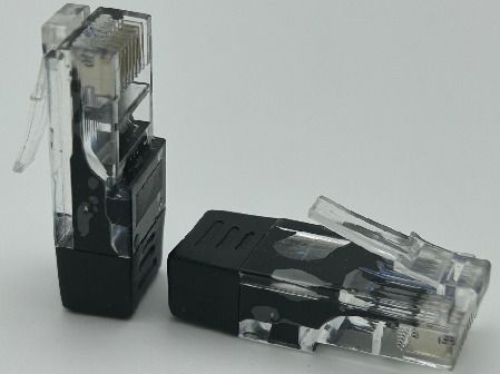 Ethernet медийный конвертер 120 Ом 0.25W обнаружение короткого замыкания RJ45 разъем, короткий корпус - Ethernet-медийный конвертер 120 Ом 0.25W обнаружение короткого замыкания RJ45 разъем, короткий корпус