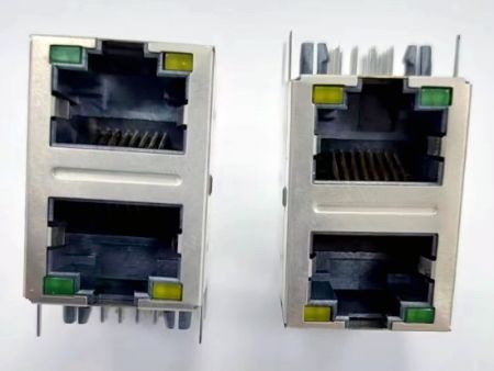 Stack-Seitenanschluss RJ45 8P8C-Stecker für Rechenzentren - Stack-Seitenanschluss RJ45 8P8C-Stecker für Rechenzentren