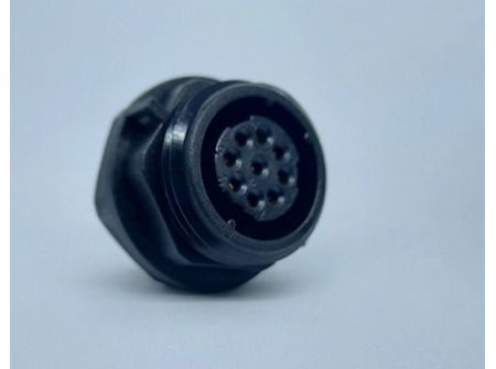 Connecteur circulaire femelle plastique étanche à déconnexion rapide à broche mâle M16 9 - M16-9-Male-pin-Waterproof-Plastic-Female-Circular-Connector-Quick-Disconnect