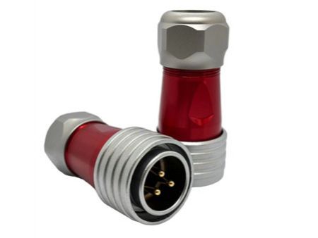 Wodoodporne złącze kablowe Push-Pull Metal do pinów mocowych - Złącze kablowe Push-Pull-Metal-Wodoodporne-do-Pinów-Mocowych