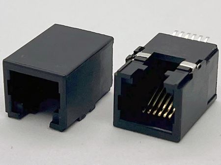 Seitenanschluss RJ11 Niedrigprofil-Buchse SMT - Seitenanschluss RJ11 Niedrigprofil-Buchse SMT