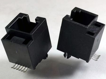 Connecteur RJ11 à profil bas de la ligne Slim Top Entry - Connecteur RJ11 à profil bas de la ligne Slim Top Entry