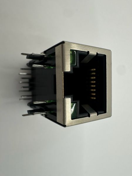 Conector modular 8P8C para conexión de interruptor (vista frontal)