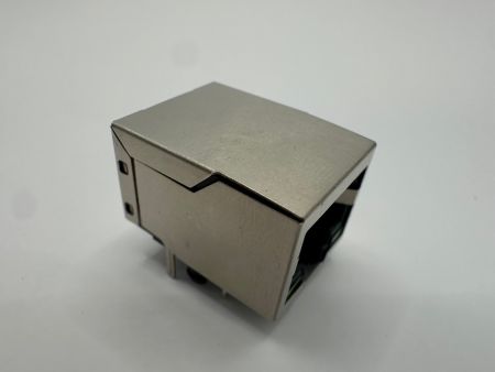 Conector modular 8P8C para conexión de interruptor (vista lateral)
