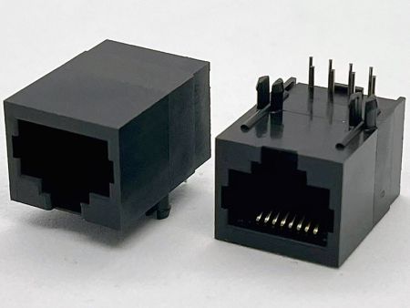 Modulare 8P8C-Buchse mit Verriegelung - Modulare 8P8C-Buchse mit Verriegelung
