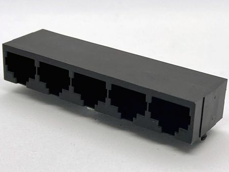 Seitenanschluss 5-Port PCB Buchsenstecker - Seitenanschluss 5-Port PCB Buchsenstecker