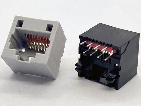 고성능 탑 엔트리 RJ45 잭 - 고성능 탑 엔트리 RJ45 잭