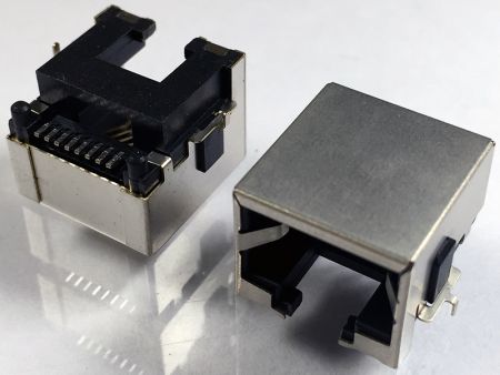 Ultra Low Profile RJ45-Stecker für die Integration von Netzwerkhardware - Ultra Low Profile RJ45-Stecker für die Integration von Netzwerkhardware