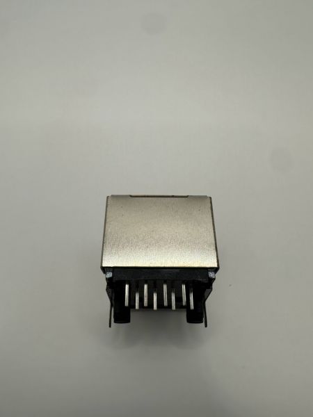 Conector de Jack PCB de Entrada Lateral RJ45 de Alta Eficiência (Vista traseira)