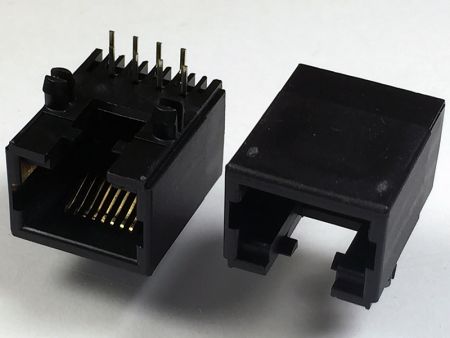 Micro RJ45 PCB Buchse für Switches und Router - Micro RJ45 PCB Buchse für Switches und Router