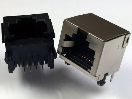 Latch-Up geschützte RJ45-Buchse für Switches - Latch-Up geschützte RJ45-Buchse für Switches