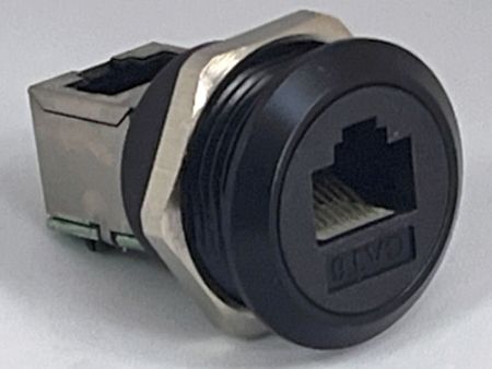 Achterste schroefvergrendelingsmetaal RJ45 koppeling - Achterste schroefvergrendelingsmetaal RJ45 koppeling