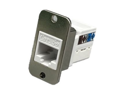 TOMACORRIENTE ENTRADA LATERAL 90° PUNCH DOWN TIPO CAT5e JACK KEYSTONE CON FLANGE TIPO - TOMACORRIENTE-ENTRADA-LATERAL-90°-PUNCH-DOWN-TIPO-CAT5e-JACK-KEYSTONE-CON-FLANGE-TIPO
