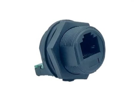 Draad Waterdichte RJ12 Jack naar 2x3 PCB Soldeer - Thread-Waterproof-RJ12-Jack-to-2x3-PCB-Solder