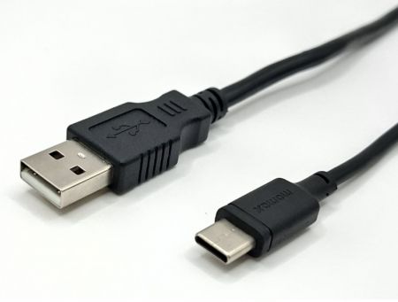 USB2.0 AM Tot CM Kabelassemblage, L=1000mm - USB2.0-AM-Tot-CM-Kabelassemblage,-L=1000mm